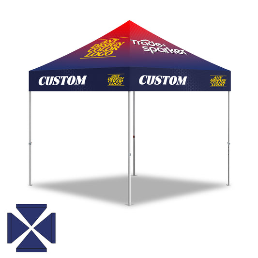 Custom Canopy Tent with Logo Personalized Pop Up Canopy Tent Outdoor Events Business
